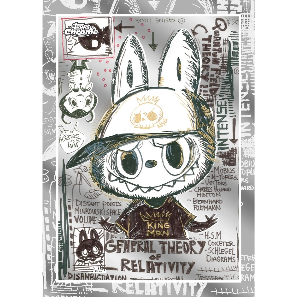 Topps 2025 Chrome Labubu 10th Anniversary - Hobby Box – FantasiaSports