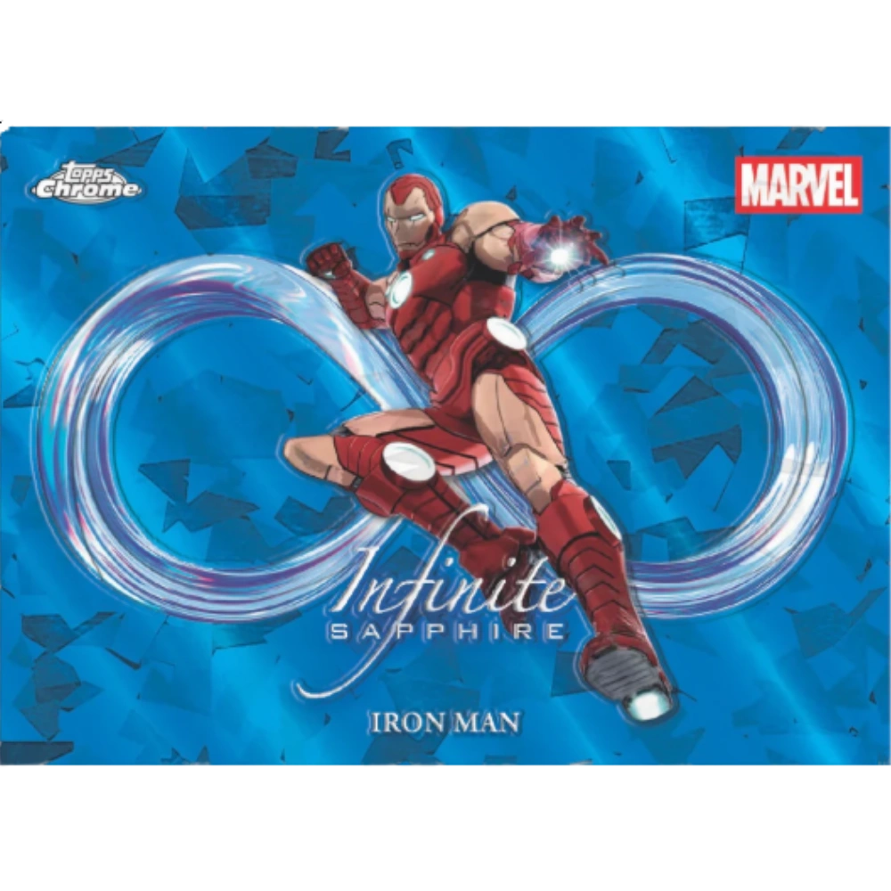 Topps 2025 Chrome Marvel comics Sapphire Edition Hobby Box - EINZELPACK