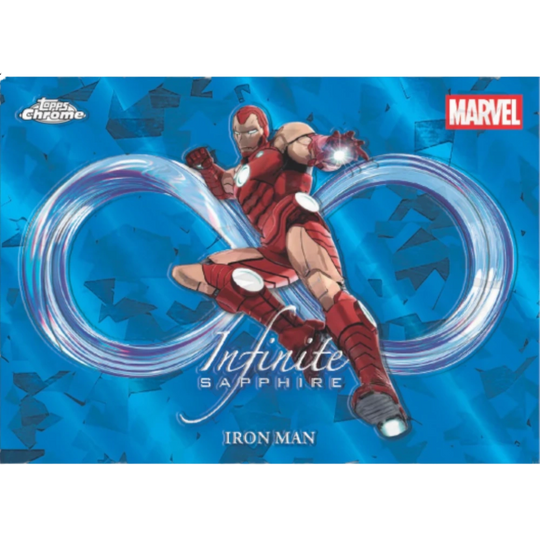 Topps 2025 Chrome Marvel comics Sapphire Edition Hobby Box - EINZELPACK