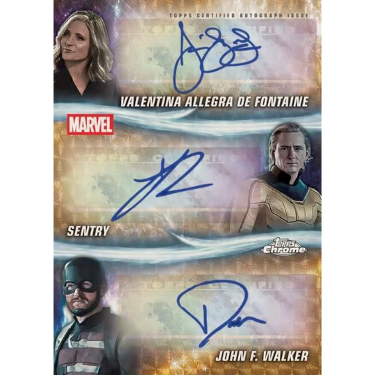 Topps 2025-26 Chrome Marvel Studios - Value Box