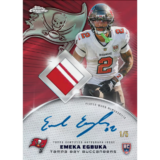 Topps 2025 NFL Chrome - Hobby Box