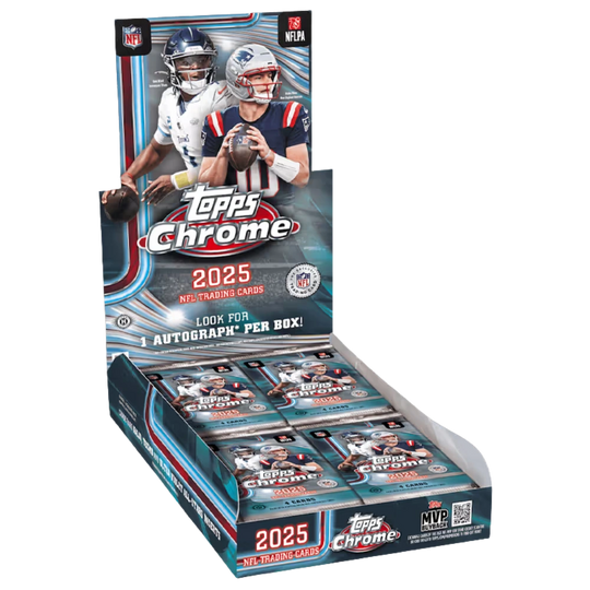 Topps 2025 NFL Chrome - Hobby Box