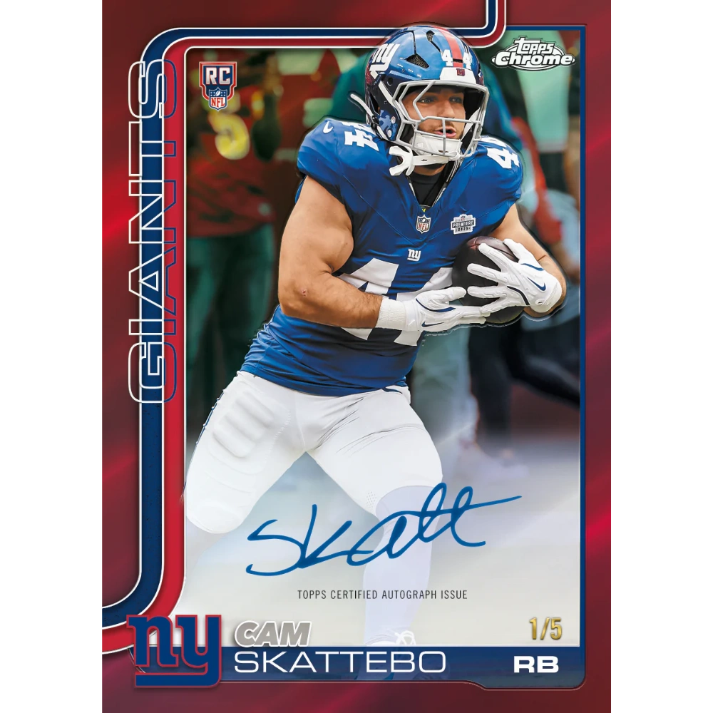 Topps 2025 Chrome NFL - Value Box