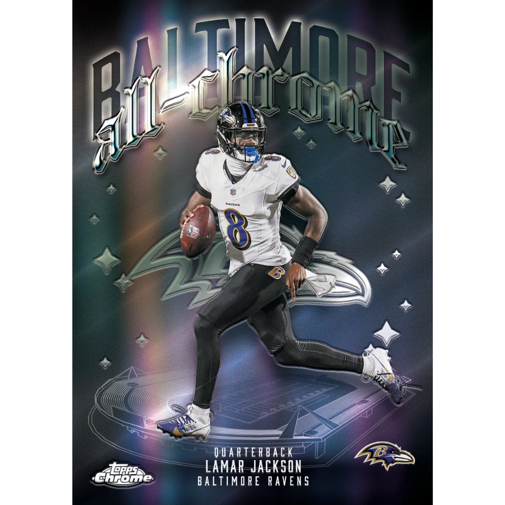 Topps 2025 Chrome NFL - Value Box