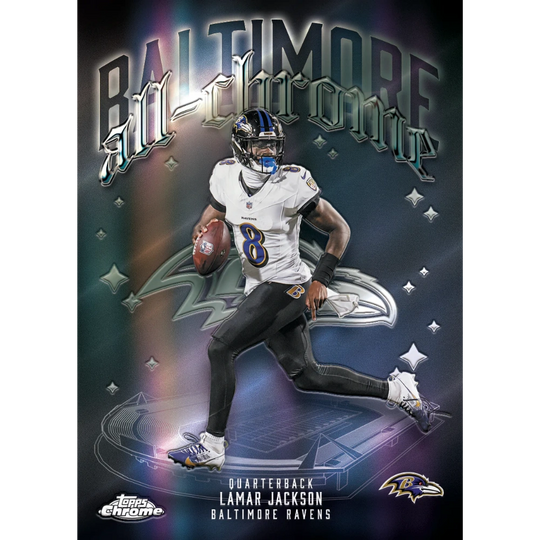 Topps 2025 Chrome NFL - Value Box