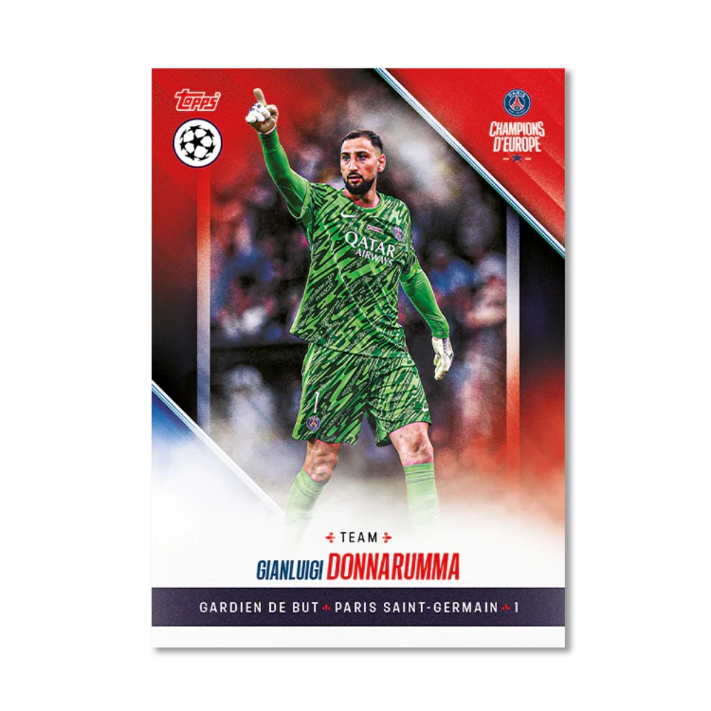 Topps 2025 Paris Saint-Germain: Champions d'Europe - Hobby Box
