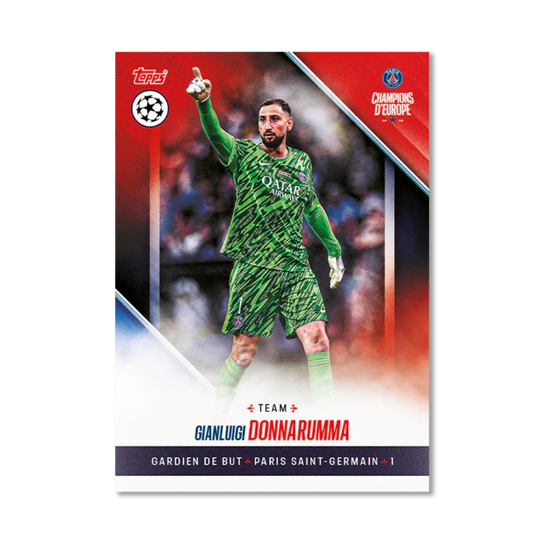 Topps 2025 Paris Saint-Germain: Champions d'Europe - Hobby Box