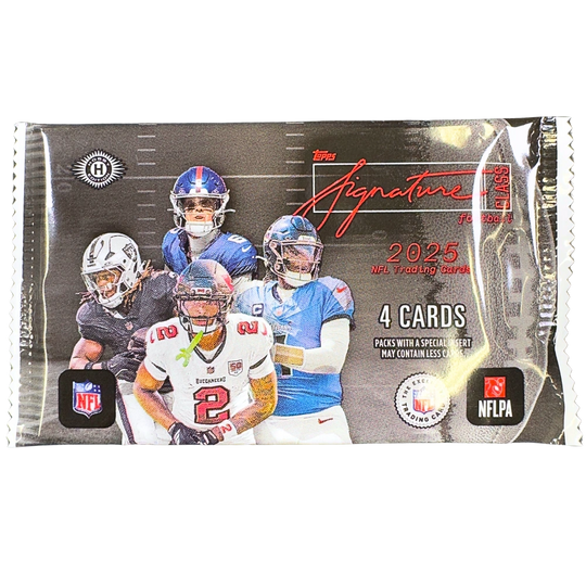 Topps 2025 Signature Class NFL Hobby Box - EINZELPACK