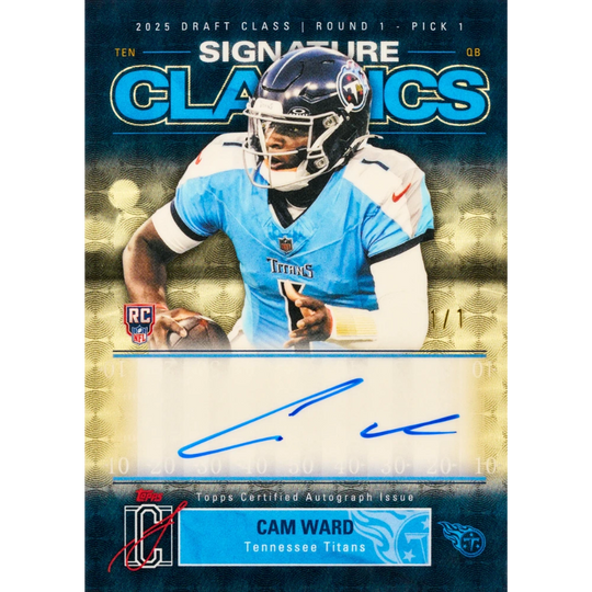 Topps 2025 Signature Class NFL - Mega Box