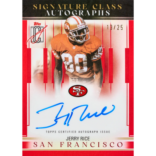Topps 2025 Signature Class NFL - Mega Box