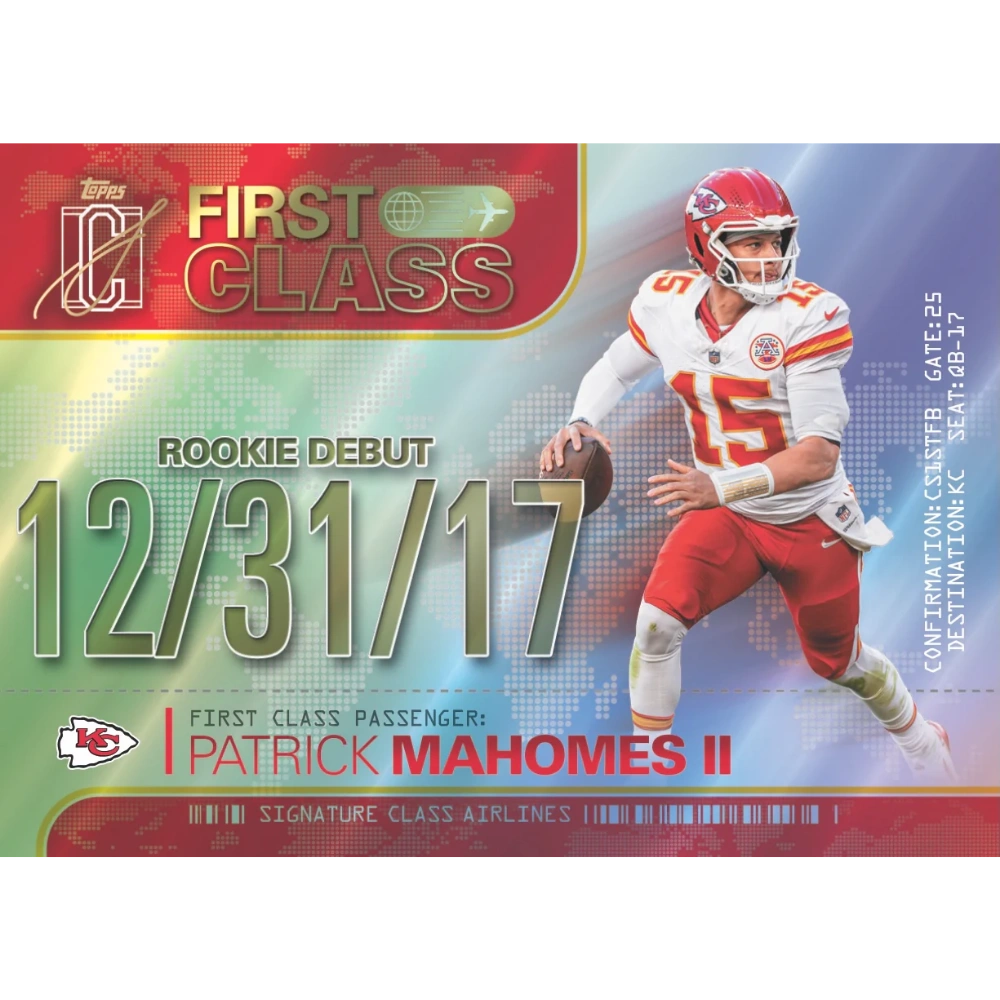 Topps 2025 Signature Class NFL - Mega Box