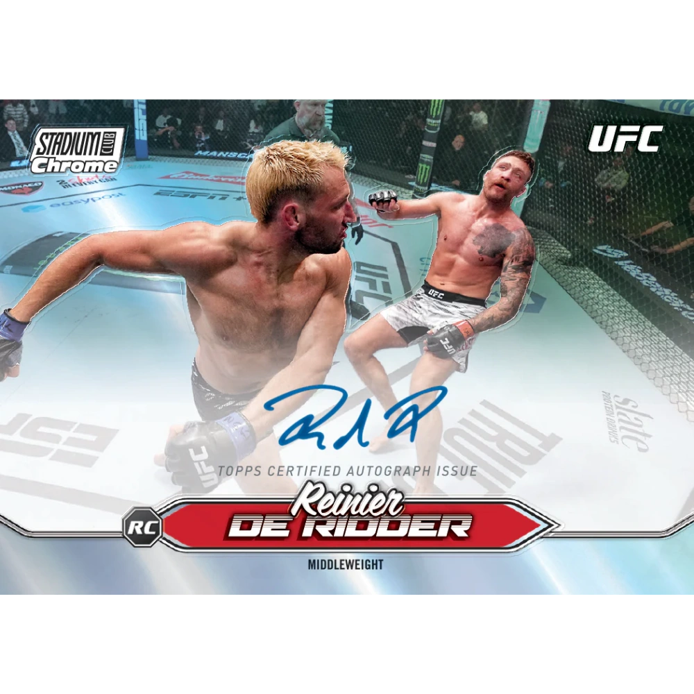 Topps 2025 Stadium Club UFC - Hobby Box
