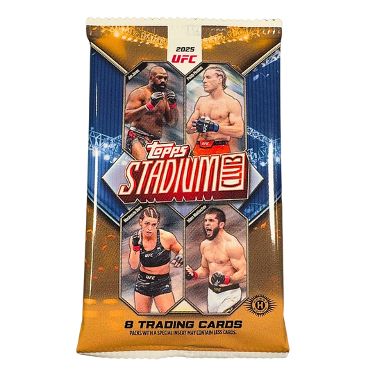 Topps 2025 Stadium Club UFC Hobby Box - EINZELPACK