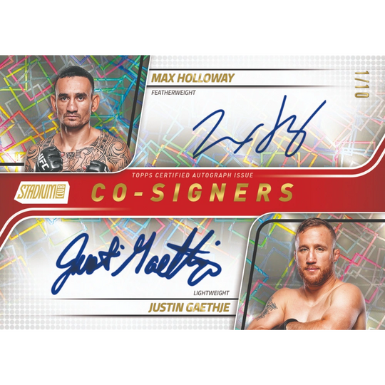 Topps 2025 Stadium Club UFC - Value Box