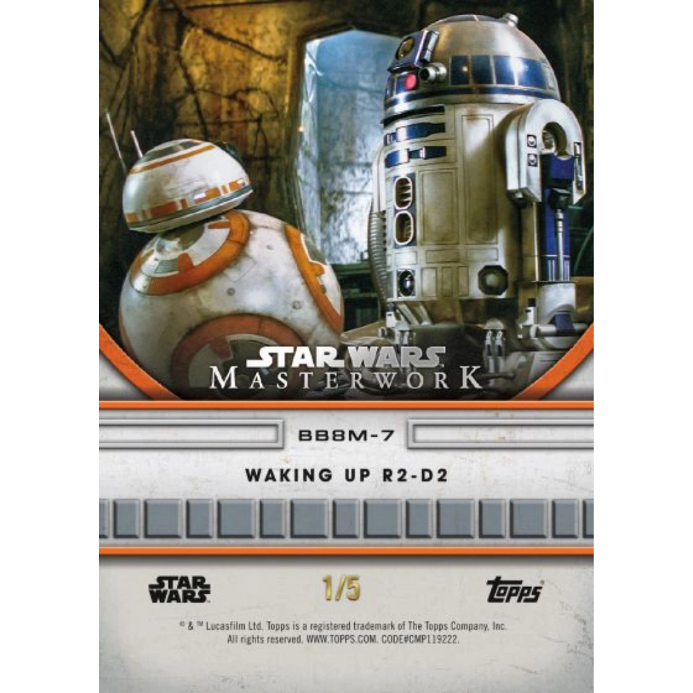 Topps 2025 Star Wars Masterwork - Hobby Box