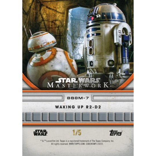 Topps 2025 Star Wars Masterwork - Hobby Box