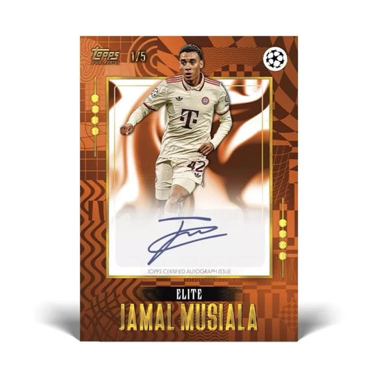 Topps 2025 UEFA Champions League Gold - Hobby Box