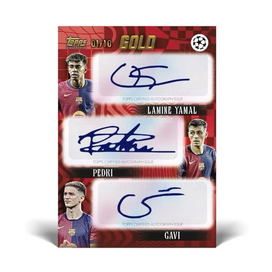 Topps 2025 UEFA Champions League Gold - Hobby Box