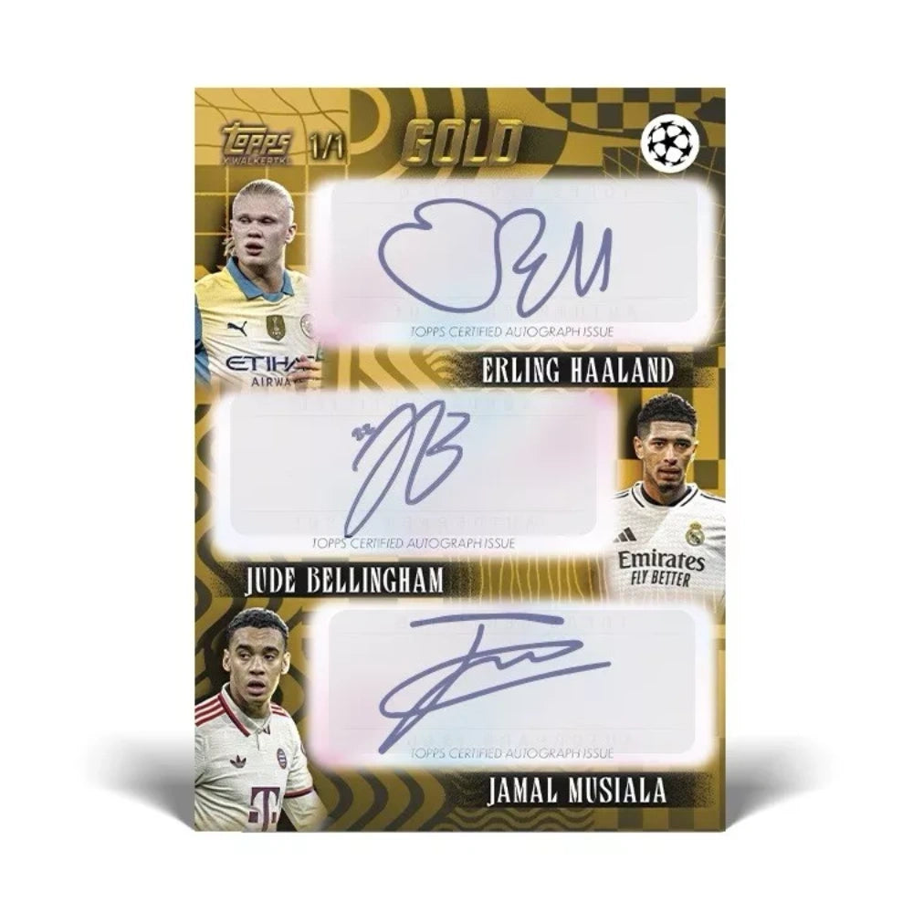 Topps 2025 UEFA Champions League Gold - Hobby Box