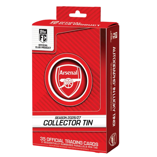 Topps 2026-27 Arsenal FC - Collector Tin