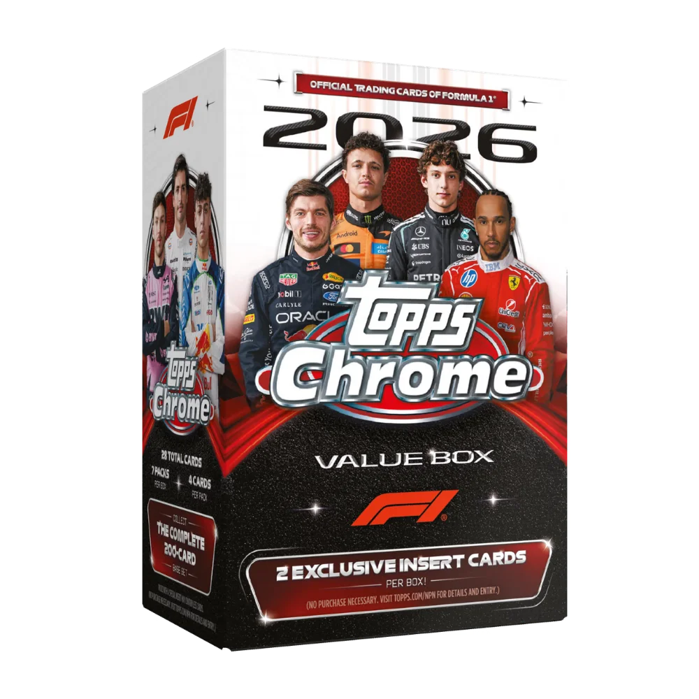 Topps 2026 Chrome Formula 1 - Value Box
