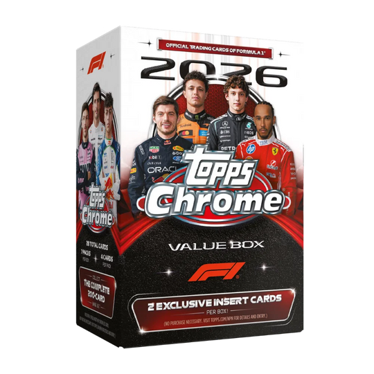 Topps 2026 Chrome Formula 1 - Value Box