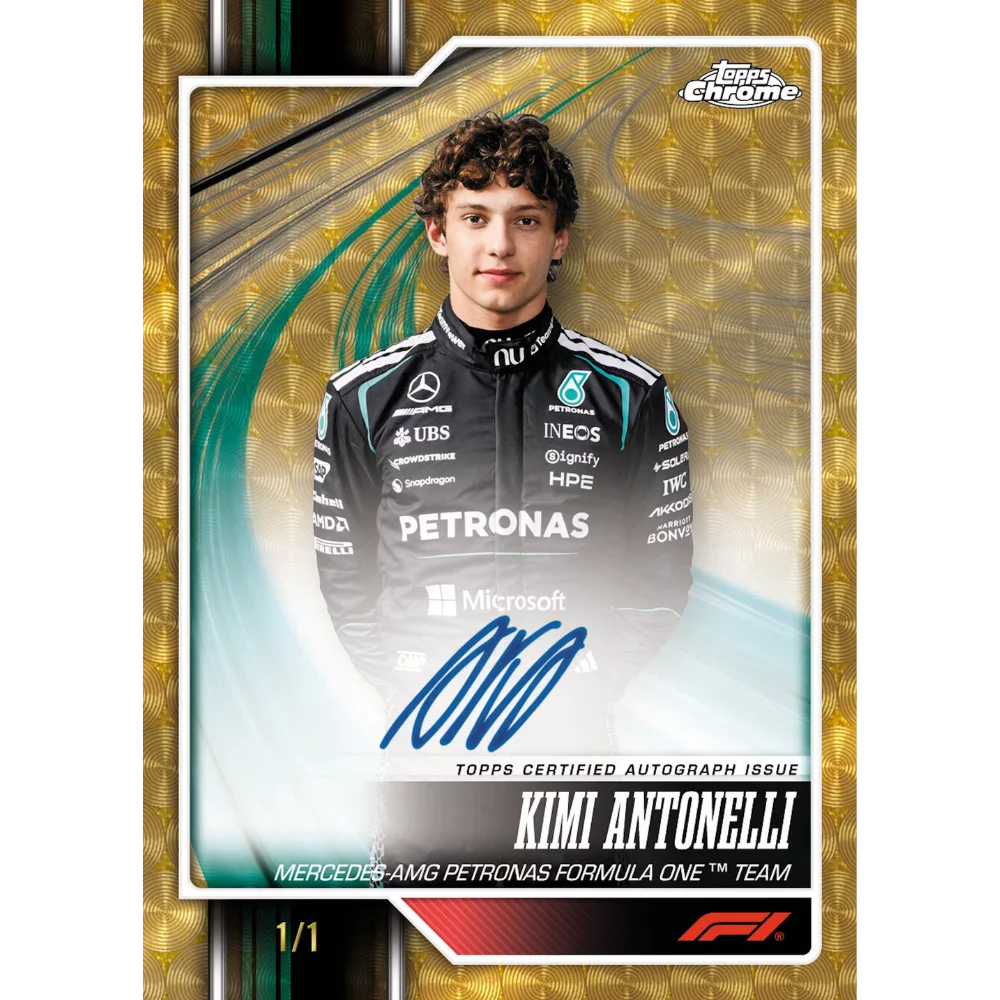 Topps 2026 Chrome Formula 1 Hobby Box - EINZELPACK