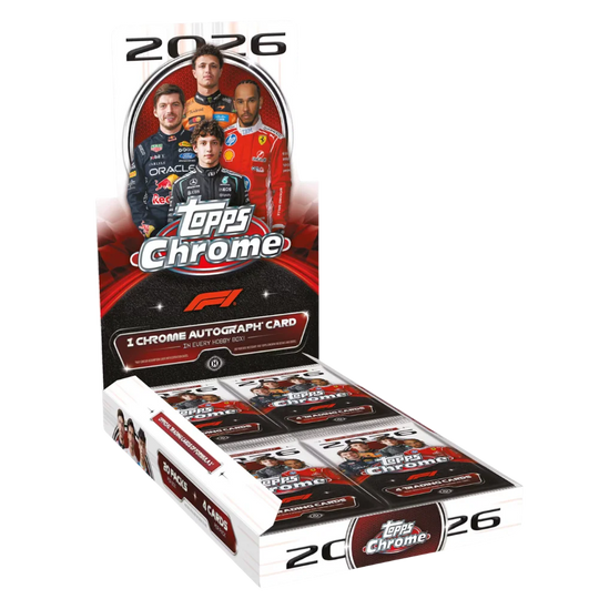 Topps 2026 Chrome Formula 1 - Hobby Box