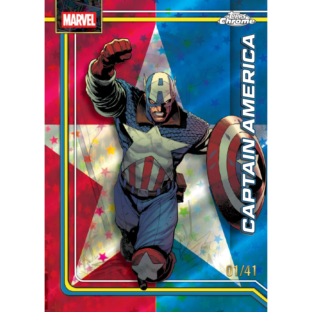 Topps 2026 Chrome Marvel Comics - Value Box