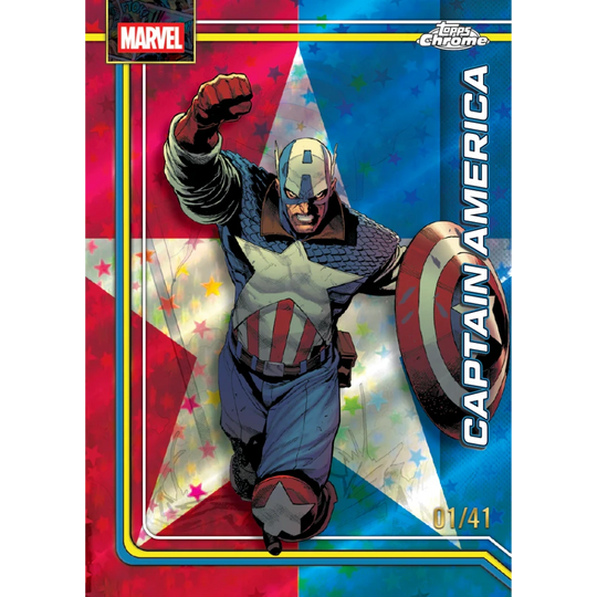 Topps 2026 Chrome Marvel Comics - Value Box
