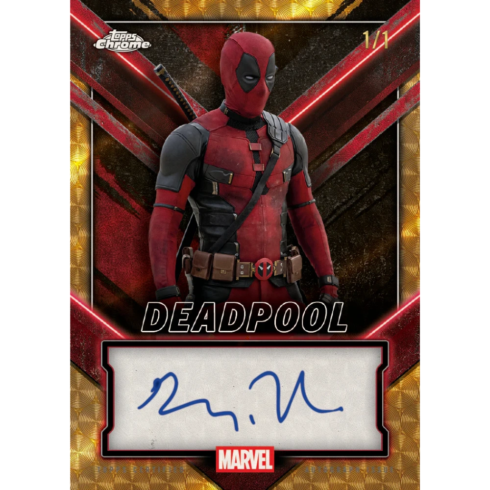 Topps 2026 Chrome Marvel Deadpool - Value Box