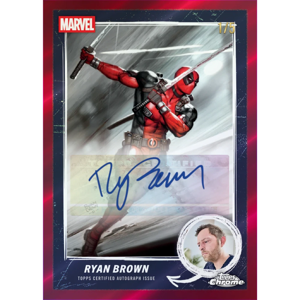 Topps 2026 Chrome Marvel Deadpool - Value Box