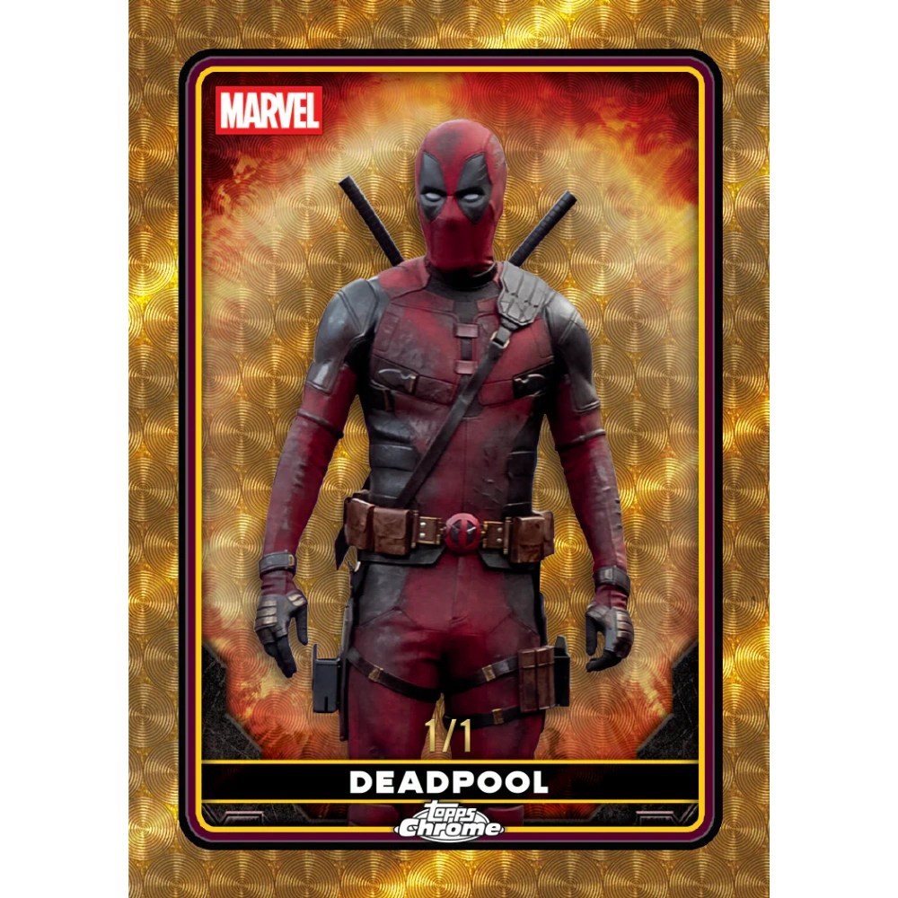 Topps 2026 Chrome Marvel Deadpool - Value Box