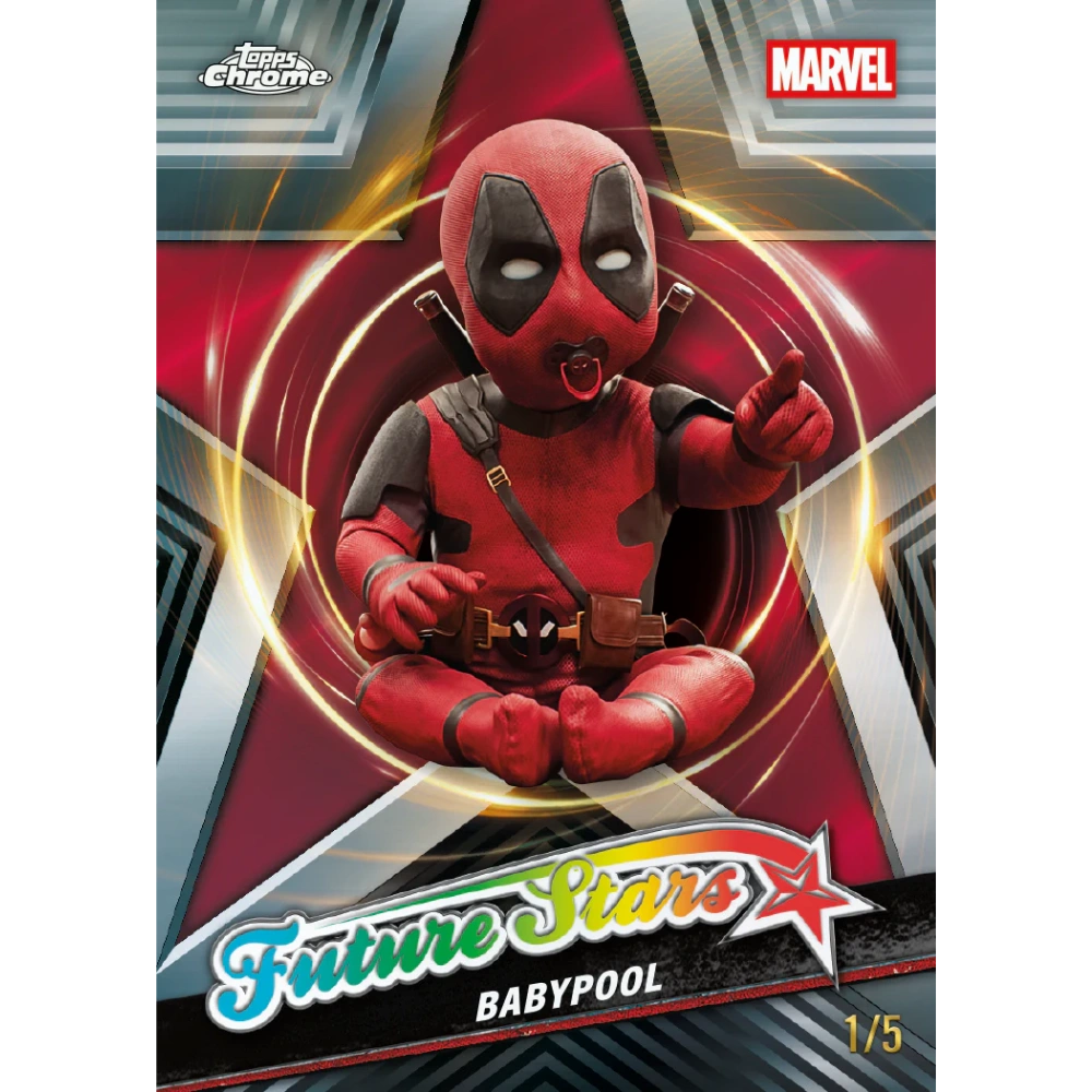 Topps 2026 Chrome Marvel Deadpool - Value Box