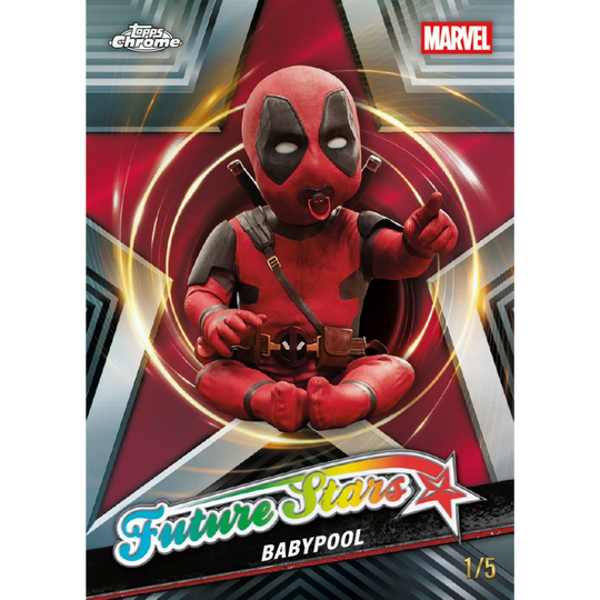 Topps 2026 Chrome Marvel Deadpool - Value Box