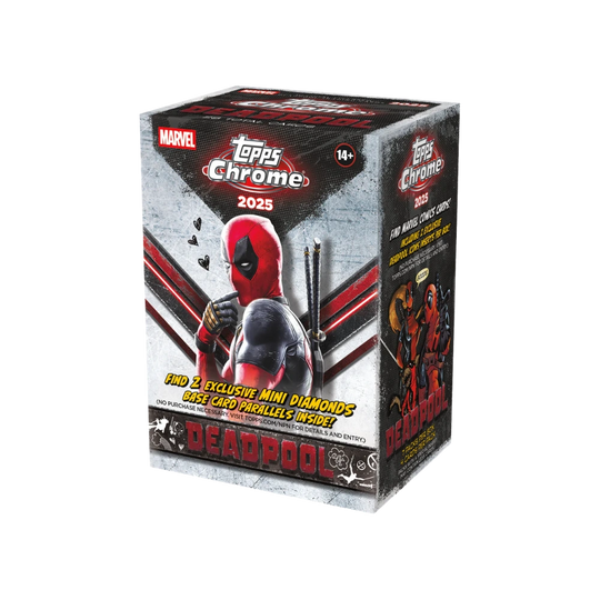 Topps 2026 Chrome Marvel Deadpool - Value Box