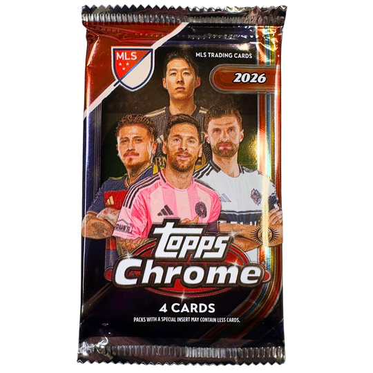 Topps 2026 Chrome MLS Hobby Box - EINZELPACK