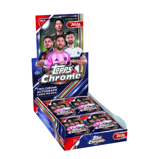 Topps 2026 Chrome MLS - Hobby Box