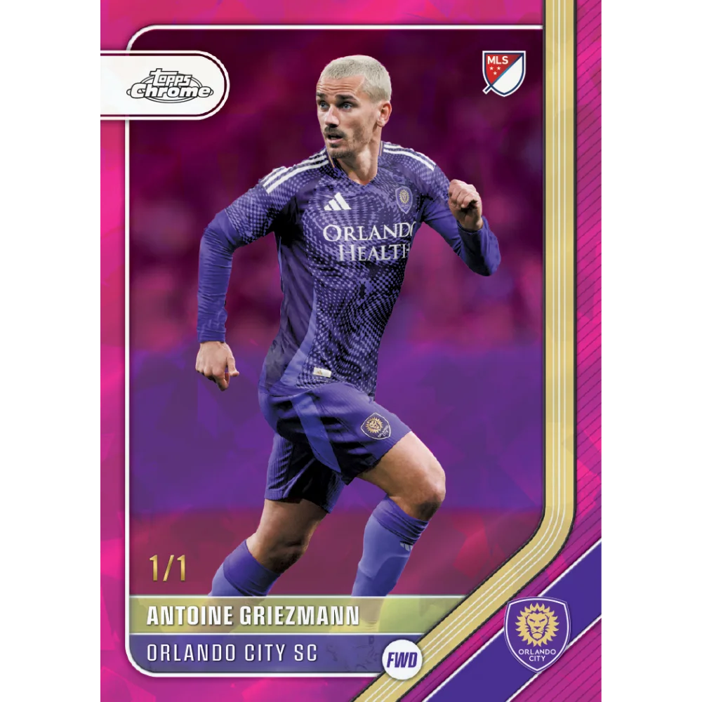 Topps 2026 Chrome MLS Sapphire Edition - Hobby Box