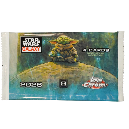 Topps 2026 Chrome Star Wars Galaxy Hobby Box - EINZELPACK