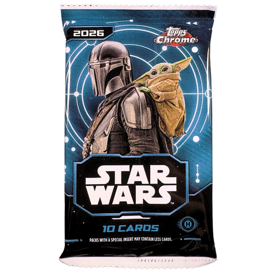 Topps 2026 Chrome Star Wars Hobby Box - EINZELPACK
