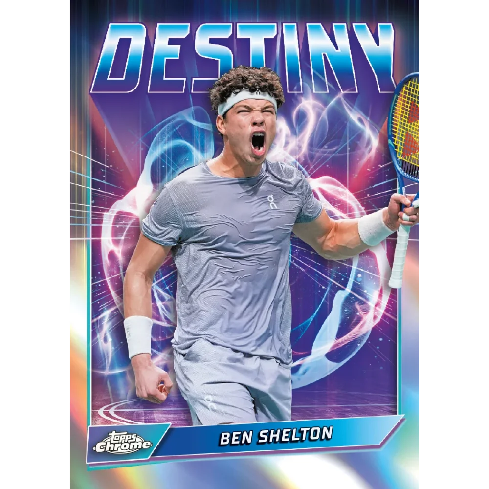 Topps 2026 Chrome Tennis Hobby Box - EINZELPACK