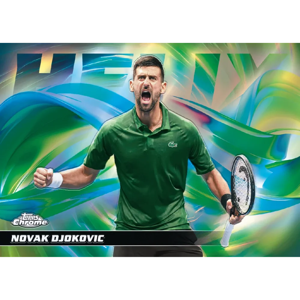 Topps 2026 Chrome Tennis Hobby Box - EINZELPACK