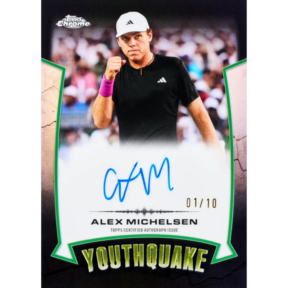 Topps 2026 Chrome Tennis Hobby Box - EINZELPACK