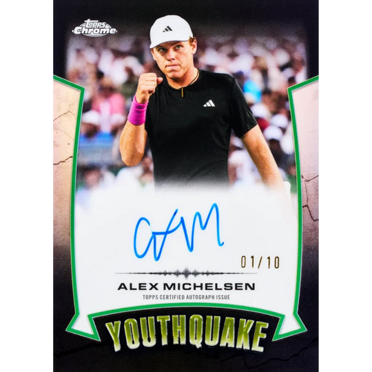 Topps 2026 Chrome Tennis Hobby Box - EINZELPACK