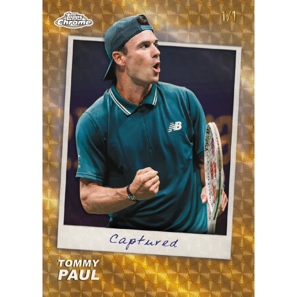 Topps 2026 Chrome Tennis Hobby Box - EINZELPACK