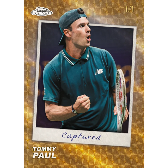 Topps 2026 Chrome Tennis Hobby Box - EINZELPACK
