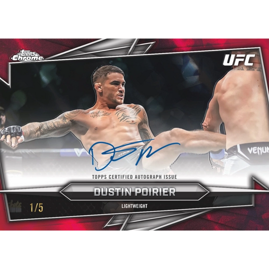 Topps 2026 Chrome UFC Sapphire Edition - Hobby Box