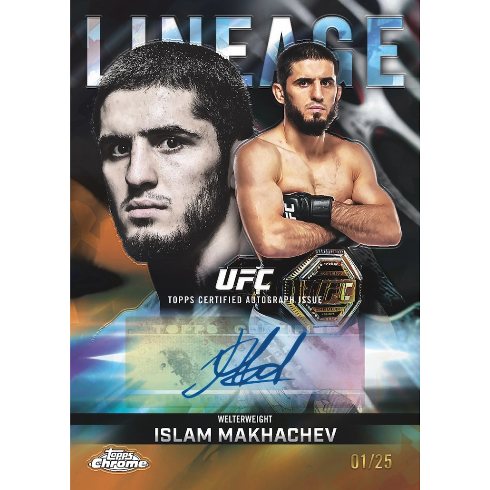 Topps 2026 Chrome UFC Sapphire Edition - Hobby Box