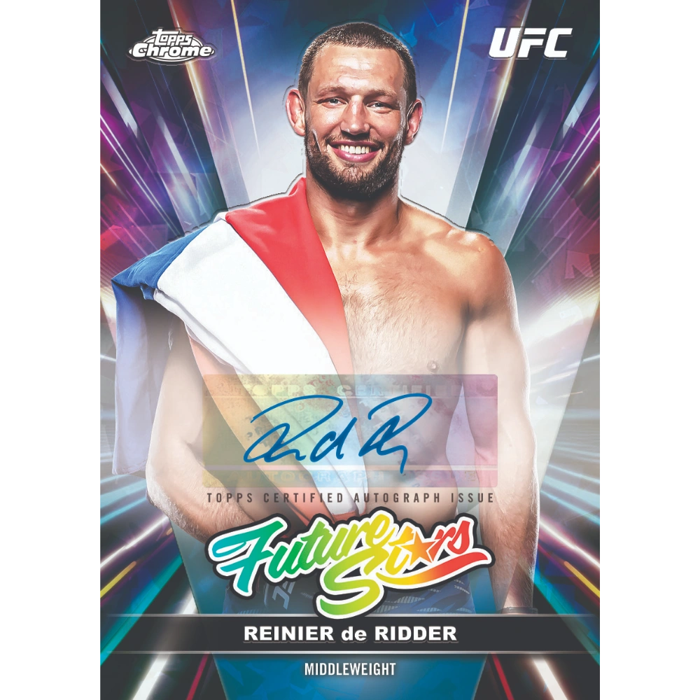 Topps 2026 Chrome UFC Sapphire Edition - Hobby Box